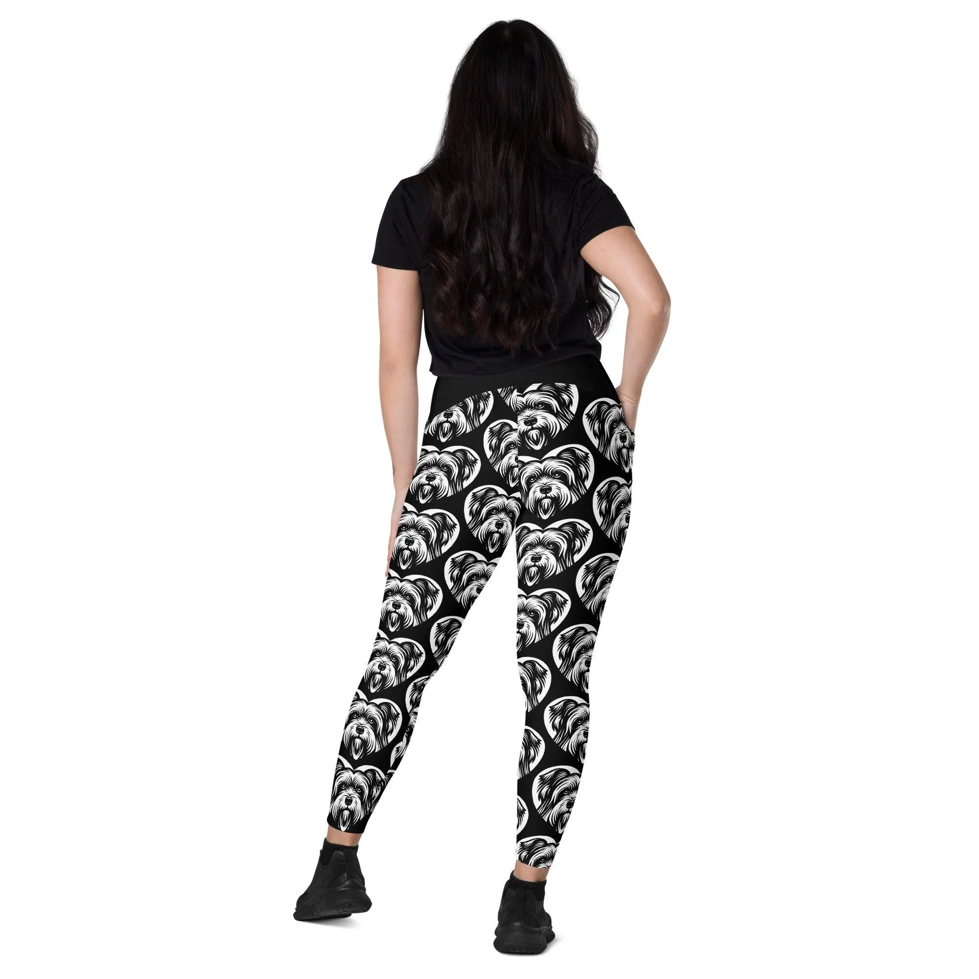 DOG BREED LEGGINGS with pockets - SKYE TERRIER - HERTTAHOUND