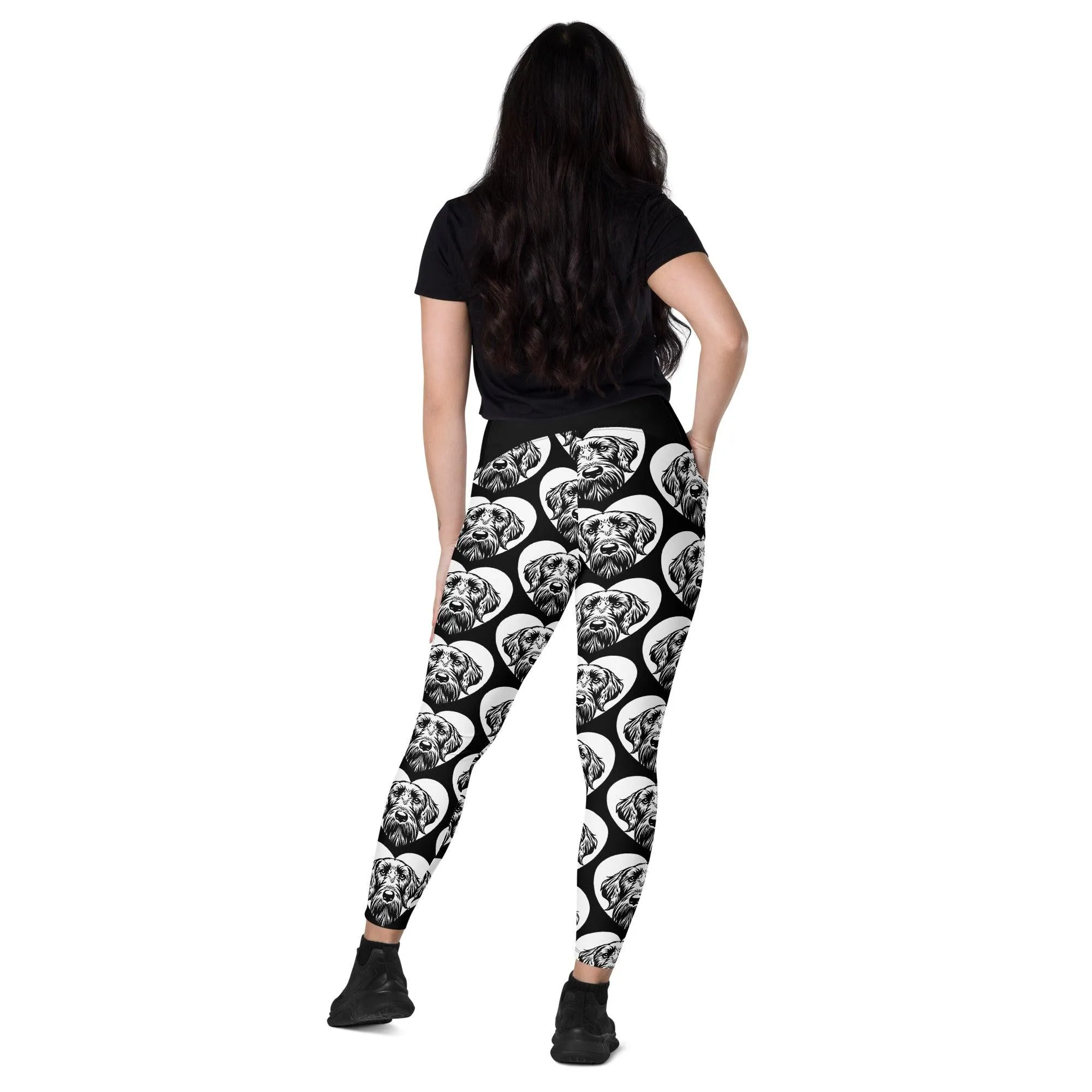 DOG BREED LEGGINGS with pockets - SPINONE ITALIANO - HERTTAHOUND