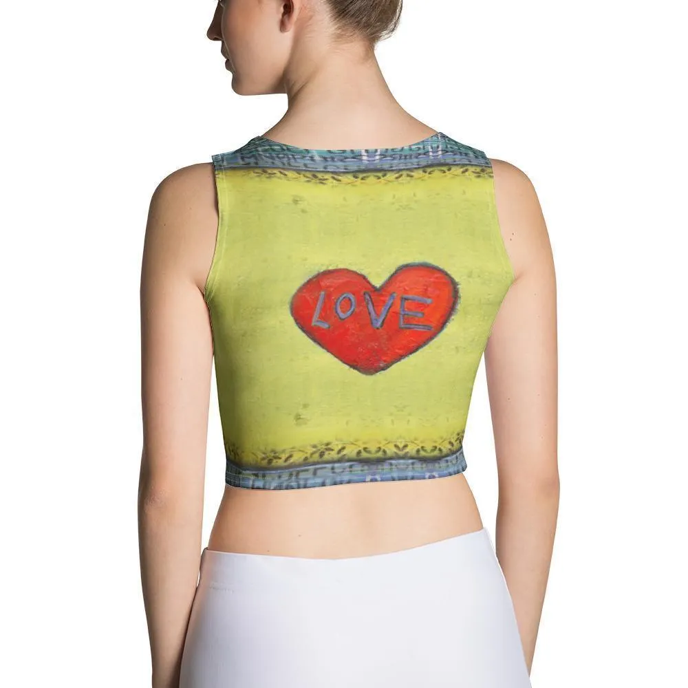 Don't Stop Love Crop Tank Top