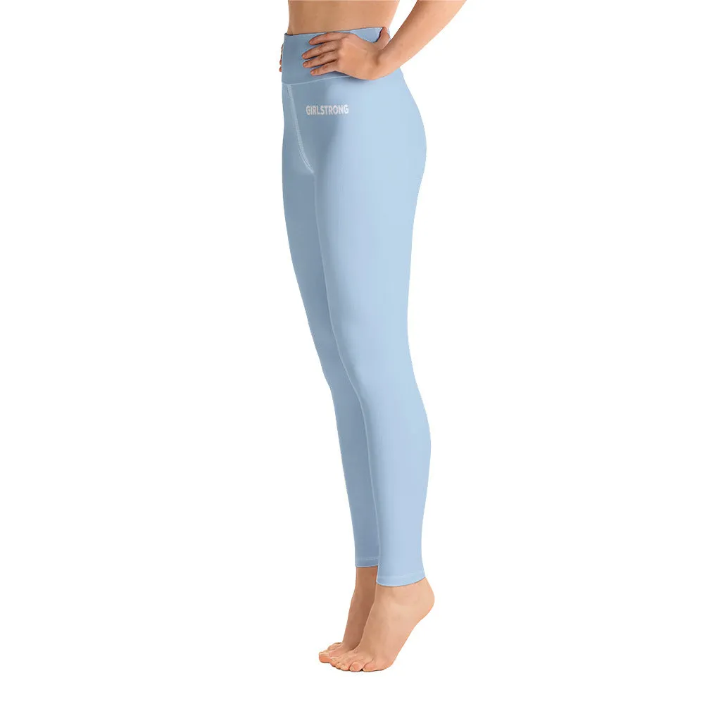 ELEVATED ESSENTIALS, BOOTY BOOSTING HIGH WAISTBAND LEGGING BABE BLUE