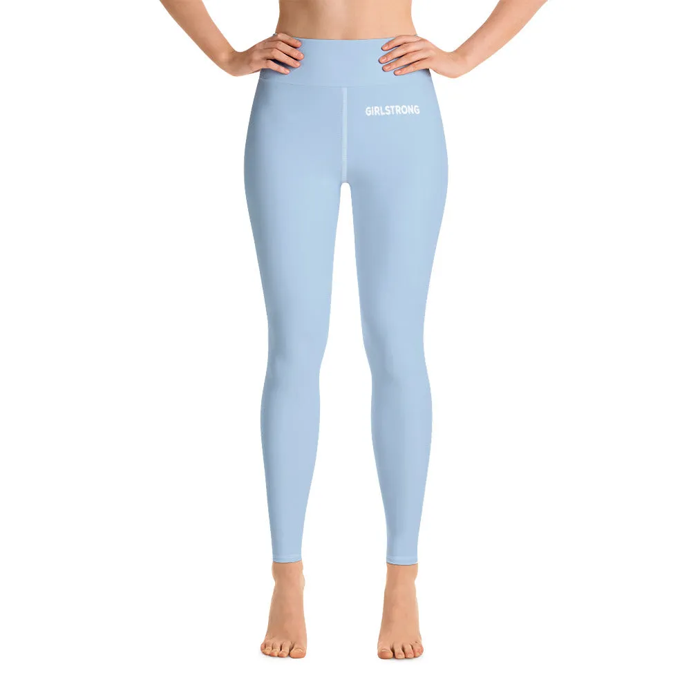 ELEVATED ESSENTIALS, BOOTY BOOSTING HIGH WAISTBAND LEGGING BABE BLUE