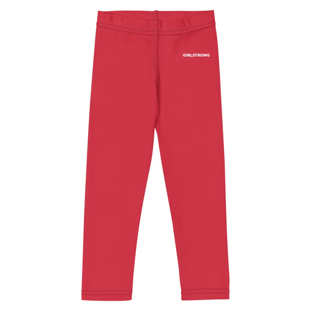 ELEVATED ESSENTIALS, THE PERFECT KID'S LEGGING CANDY RED