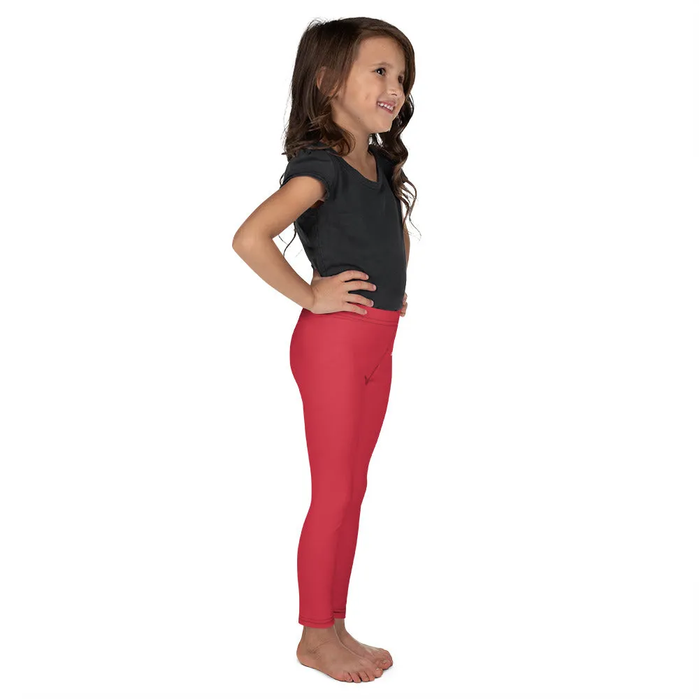 ELEVATED ESSENTIALS, THE PERFECT KID'S LEGGING CANDY RED