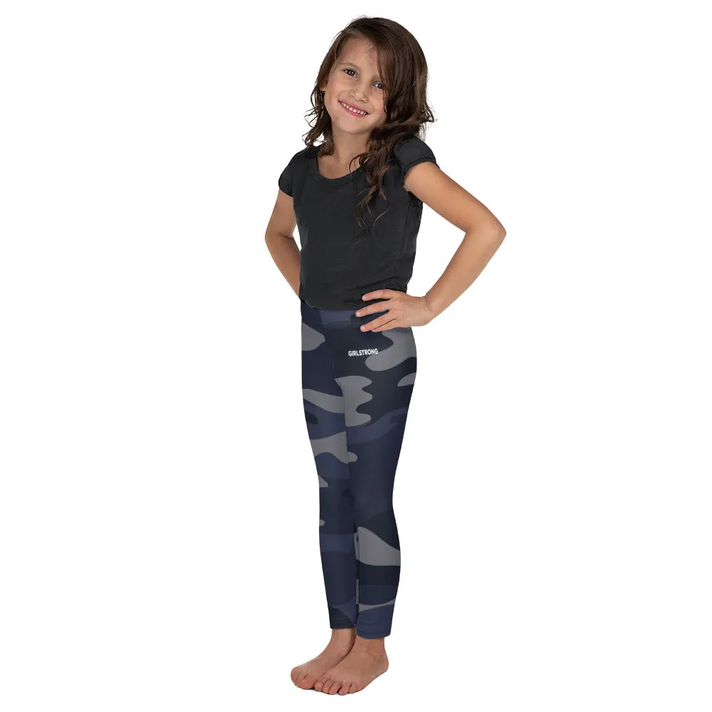 ELEVATED ESSENTIALS, THE PERFECT KID'S LEGGING NAVY CAMO