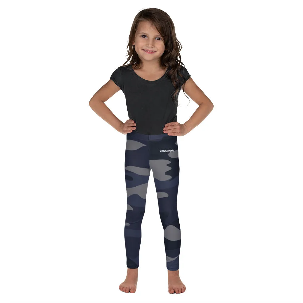 ELEVATED ESSENTIALS, THE PERFECT KID'S LEGGING NAVY CAMO