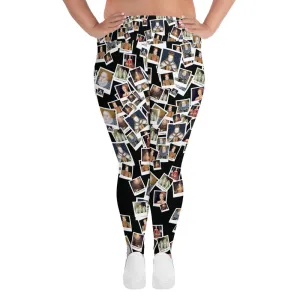 Elizabeth I Portrait All-Over Print Plus Size Leggings