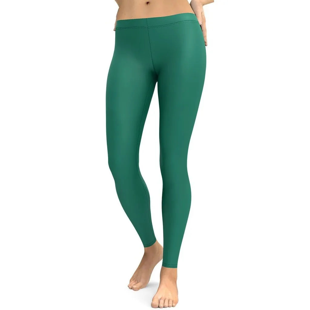 Emerald Green Leggings