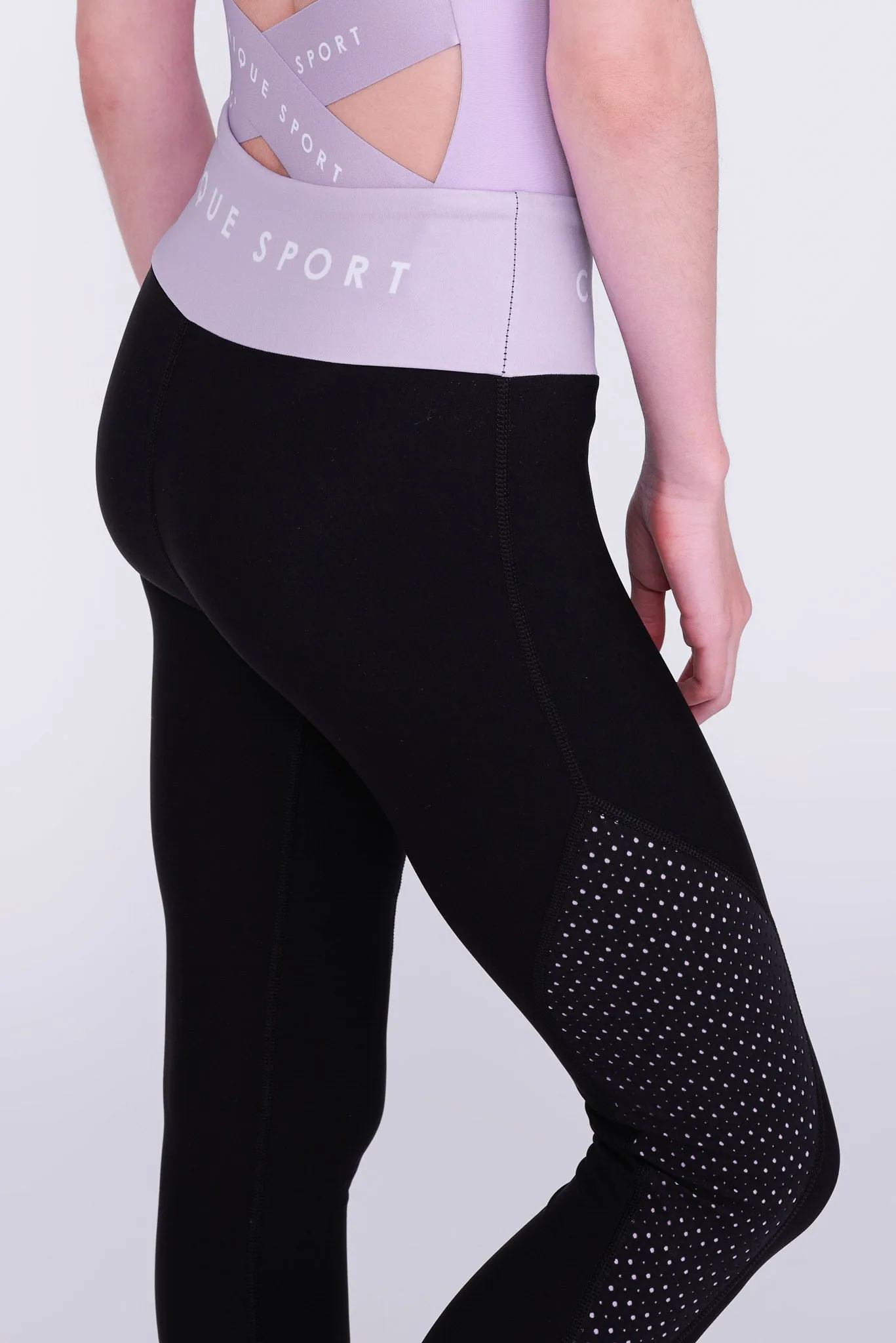 Empower On-Ice Leggings in Amethyst