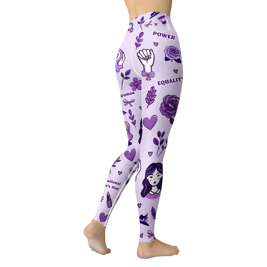 Empowered Women Yoga Leggings