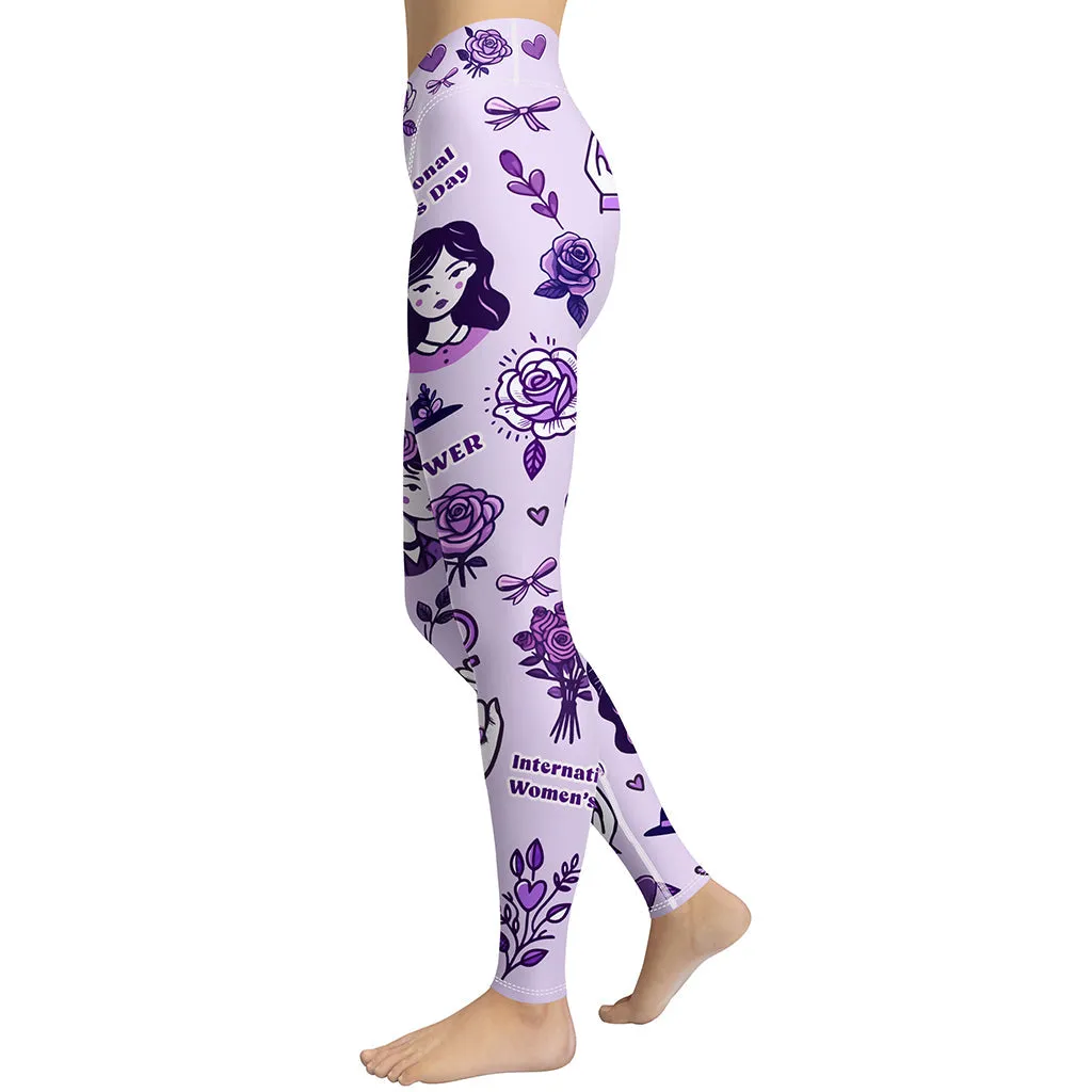 Empowered Women Yoga Leggings