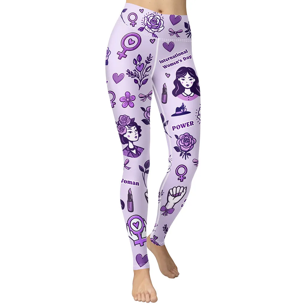 Empowered Women Yoga Leggings