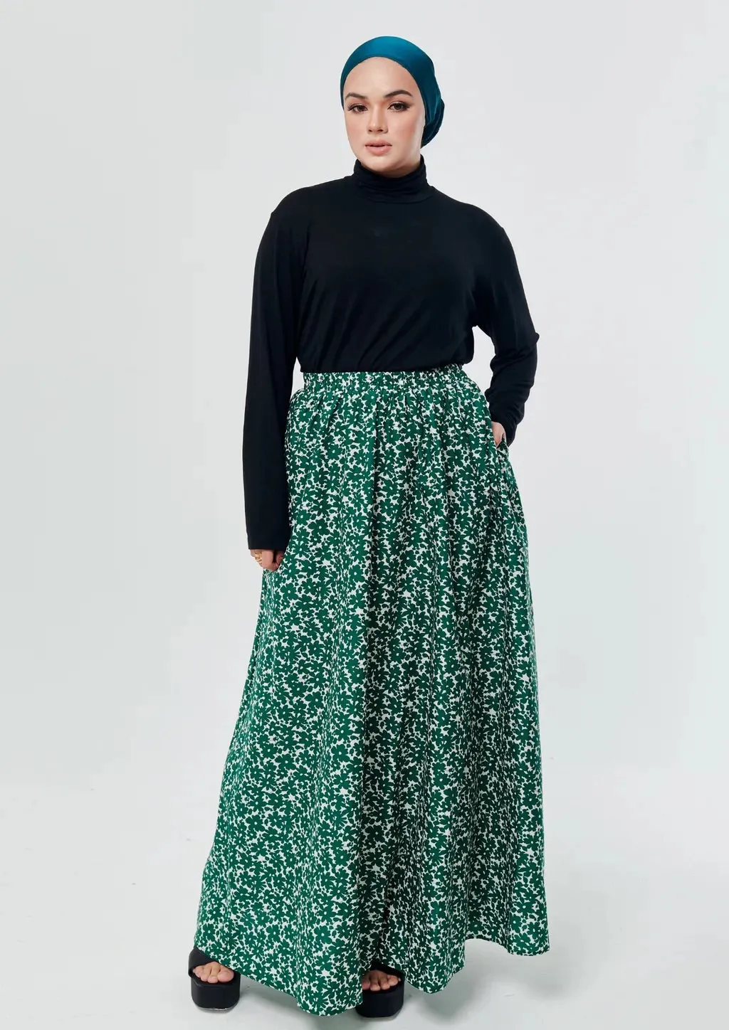 English Cotton Maxi Skirt