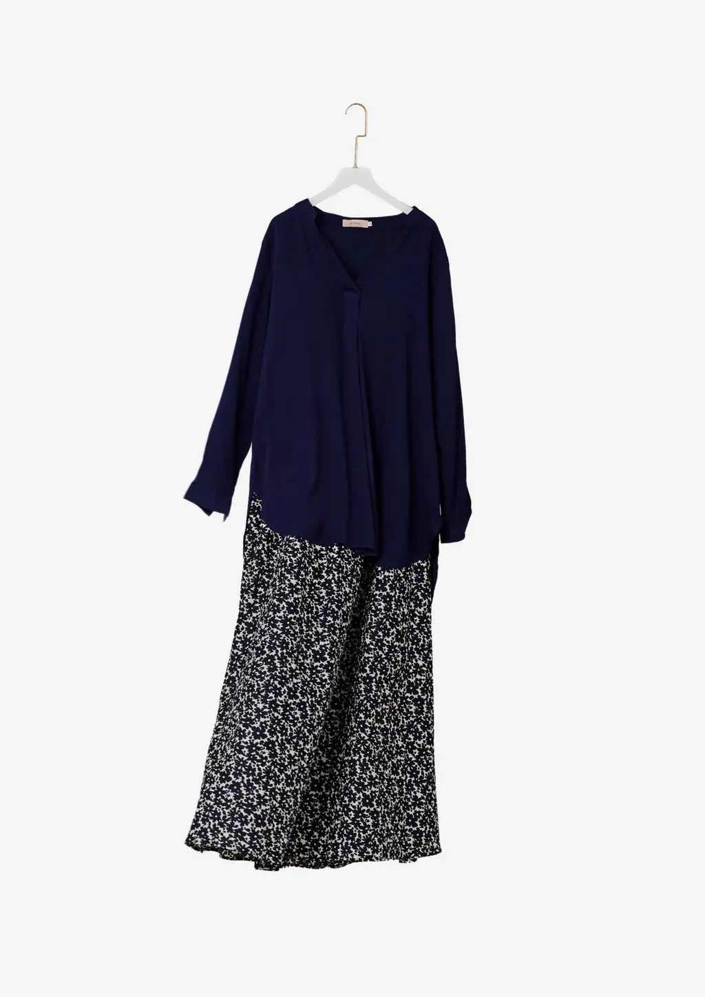 English Cotton Maxi Skirt