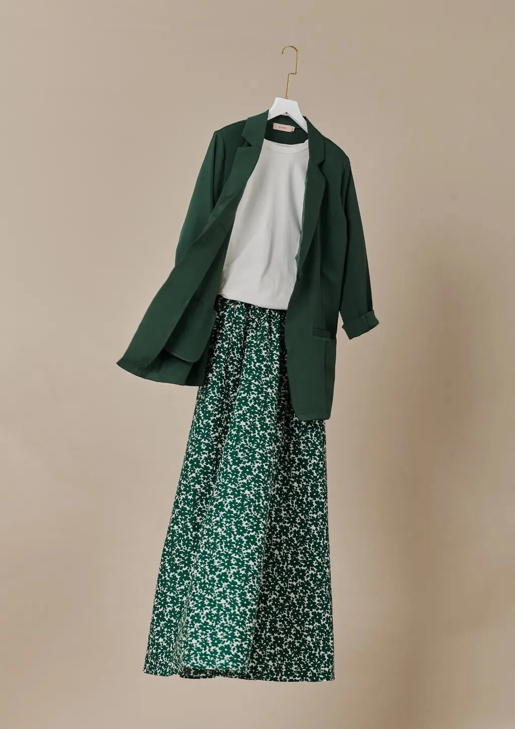 English Cotton Maxi Skirt