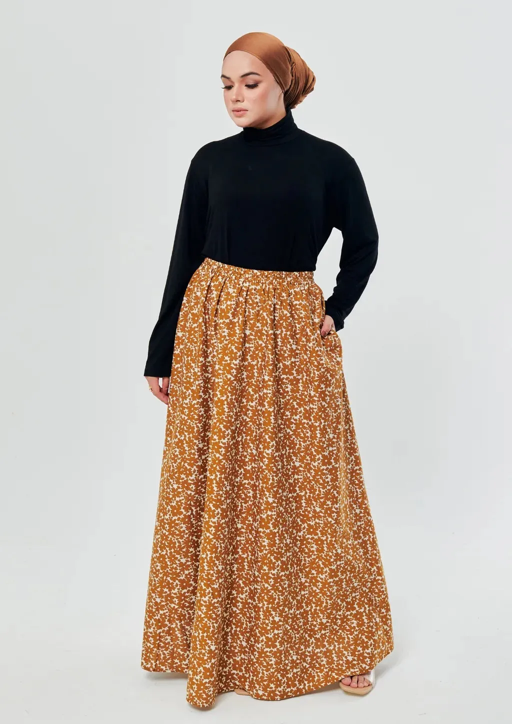 English Cotton Maxi Skirt