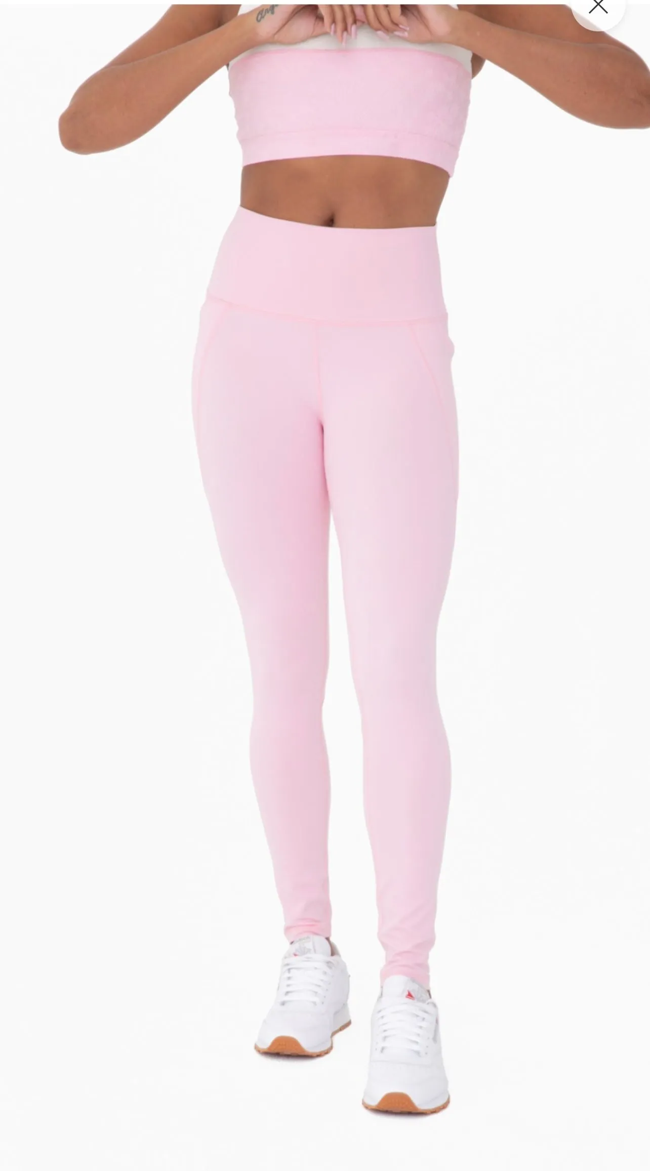 Essential Solid Leggings Candy Pink