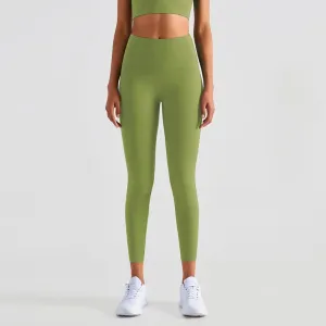 Esther Lycra® Seamless High Waist Leggings Matcha Green