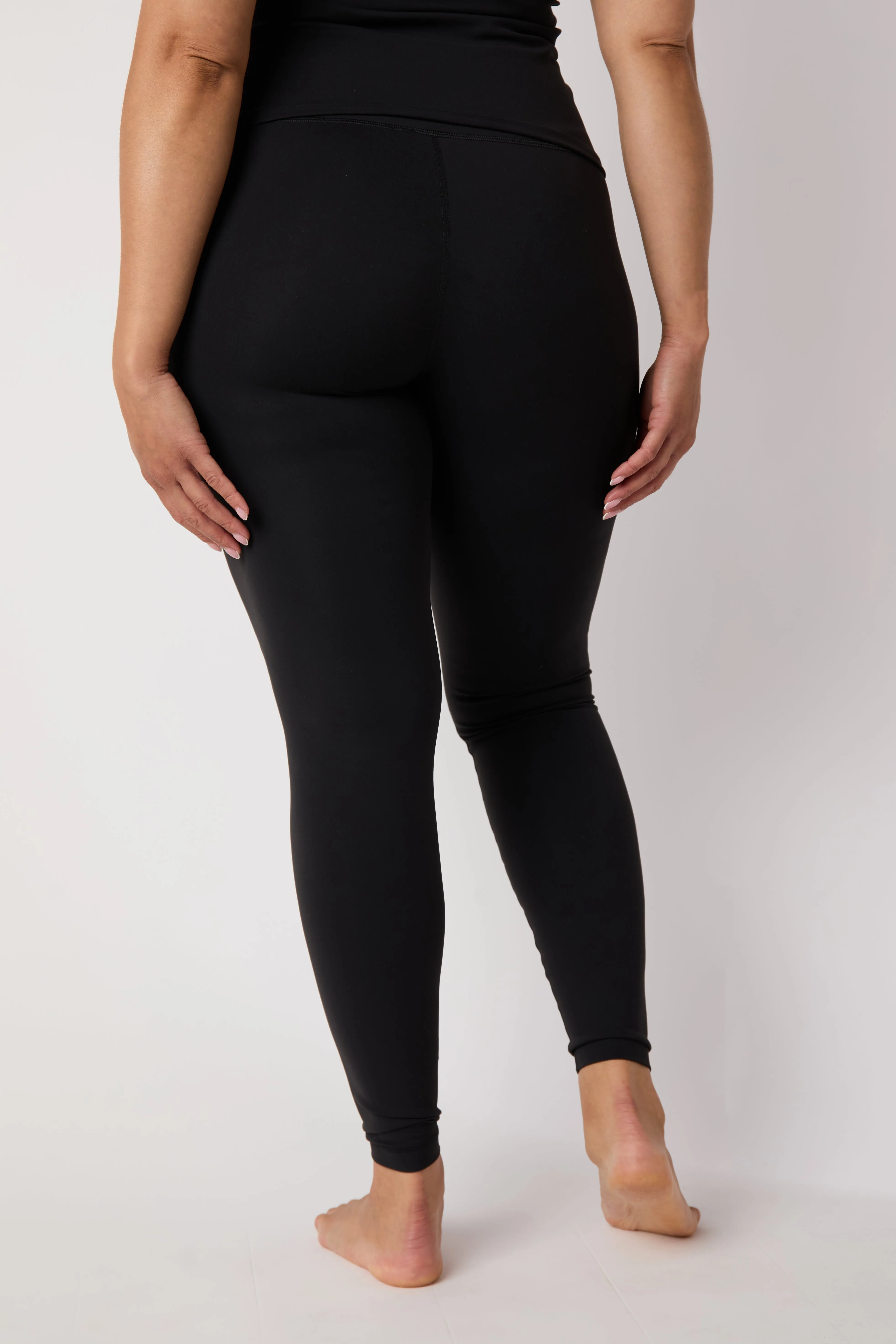 Feel Good  High Waist Leggings - Black