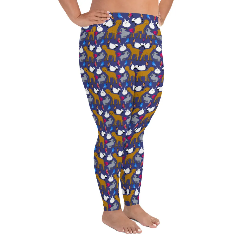 Fiber Animals Plus Size Leggings