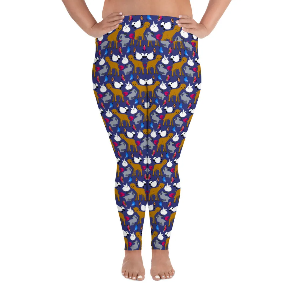 Fiber Animals Plus Size Leggings