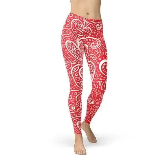 Floral Fusion Performance Leggings - Size S