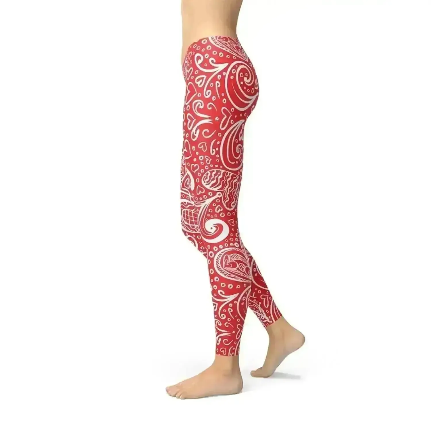 Floral Fusion Performance Leggings - Size S