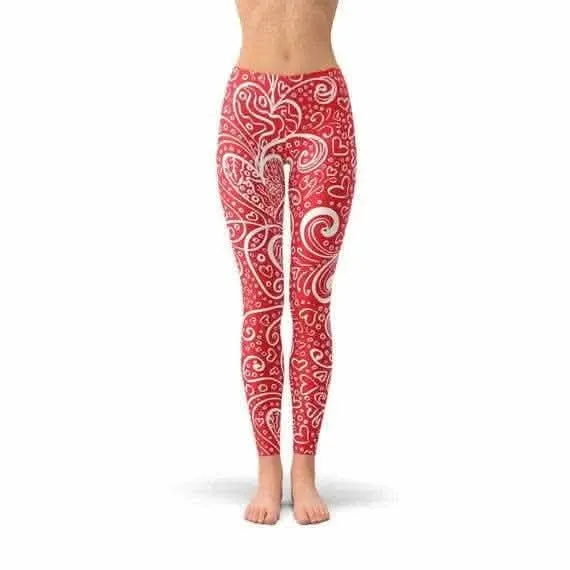 Floral Fusion Performance Leggings - Size S