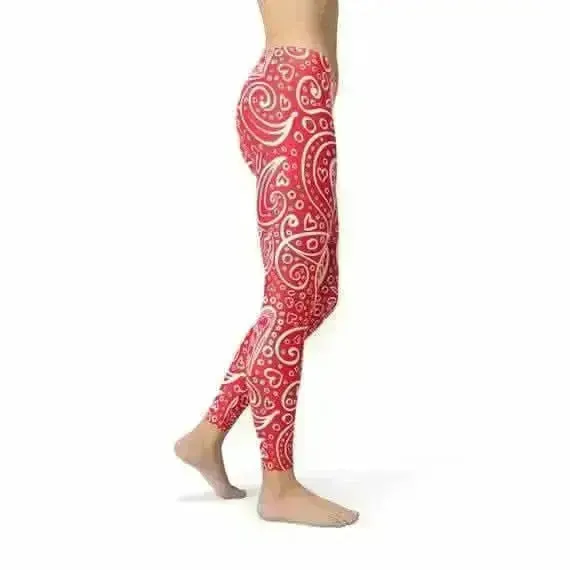 Floral Fusion Performance Leggings - Size S