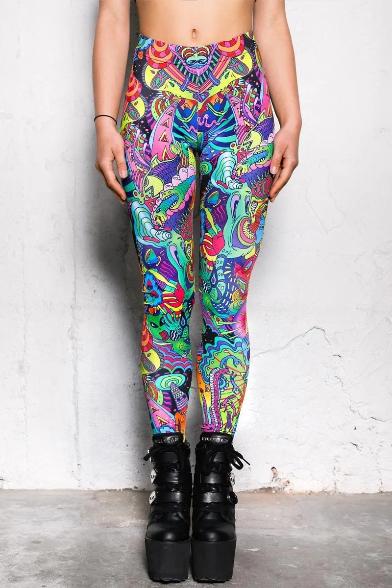 Funky Wild Creatures Leggings