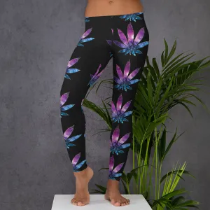 Galaxy Leaf Leggings