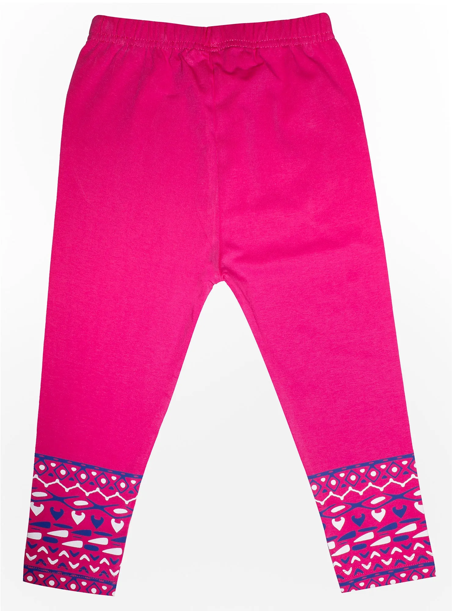 Girls Capri Leggings With Print