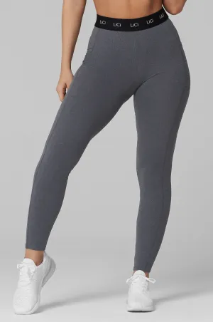 Grey Cozy Sport Legging