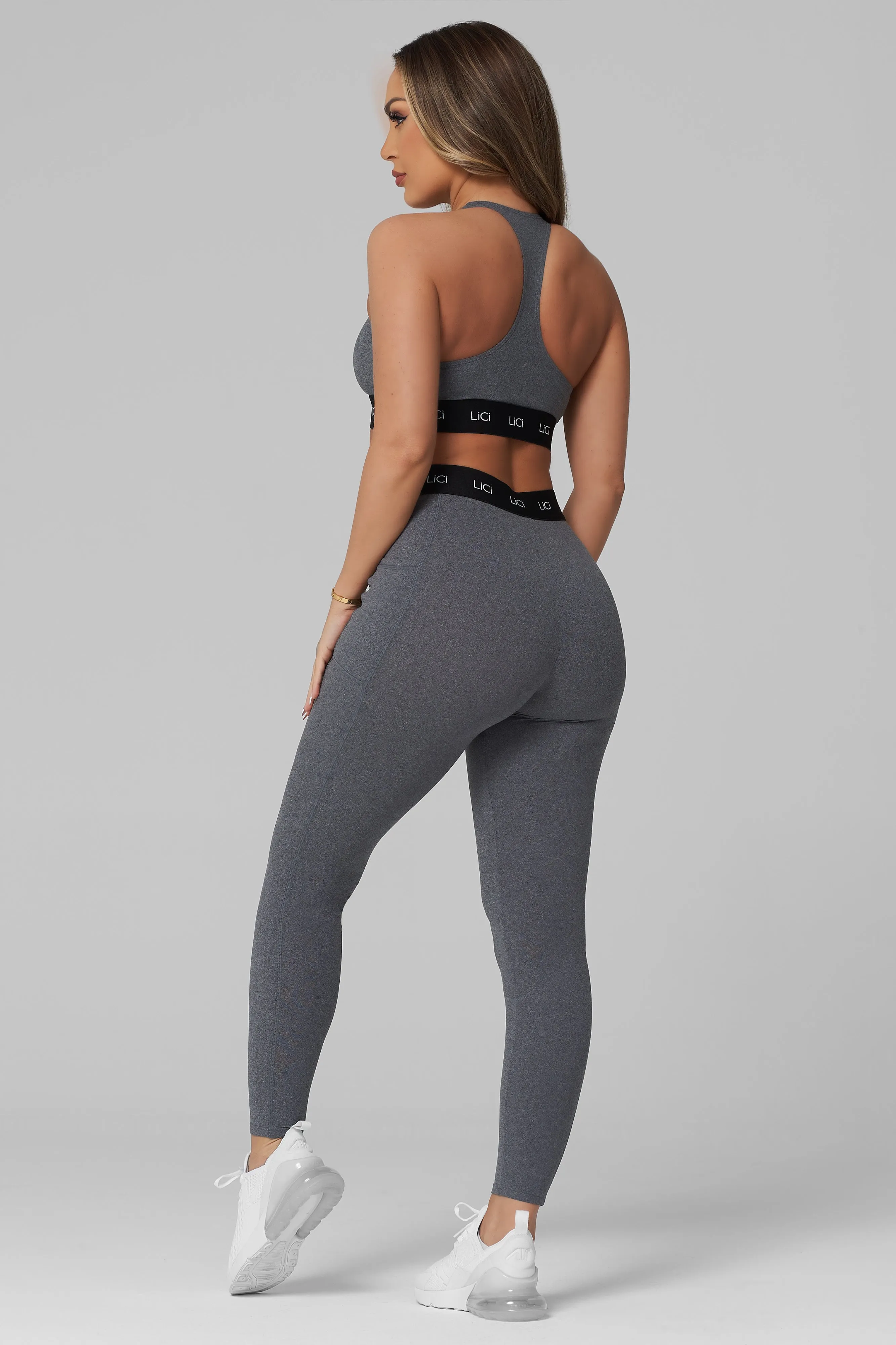 Grey Cozy Sport Legging