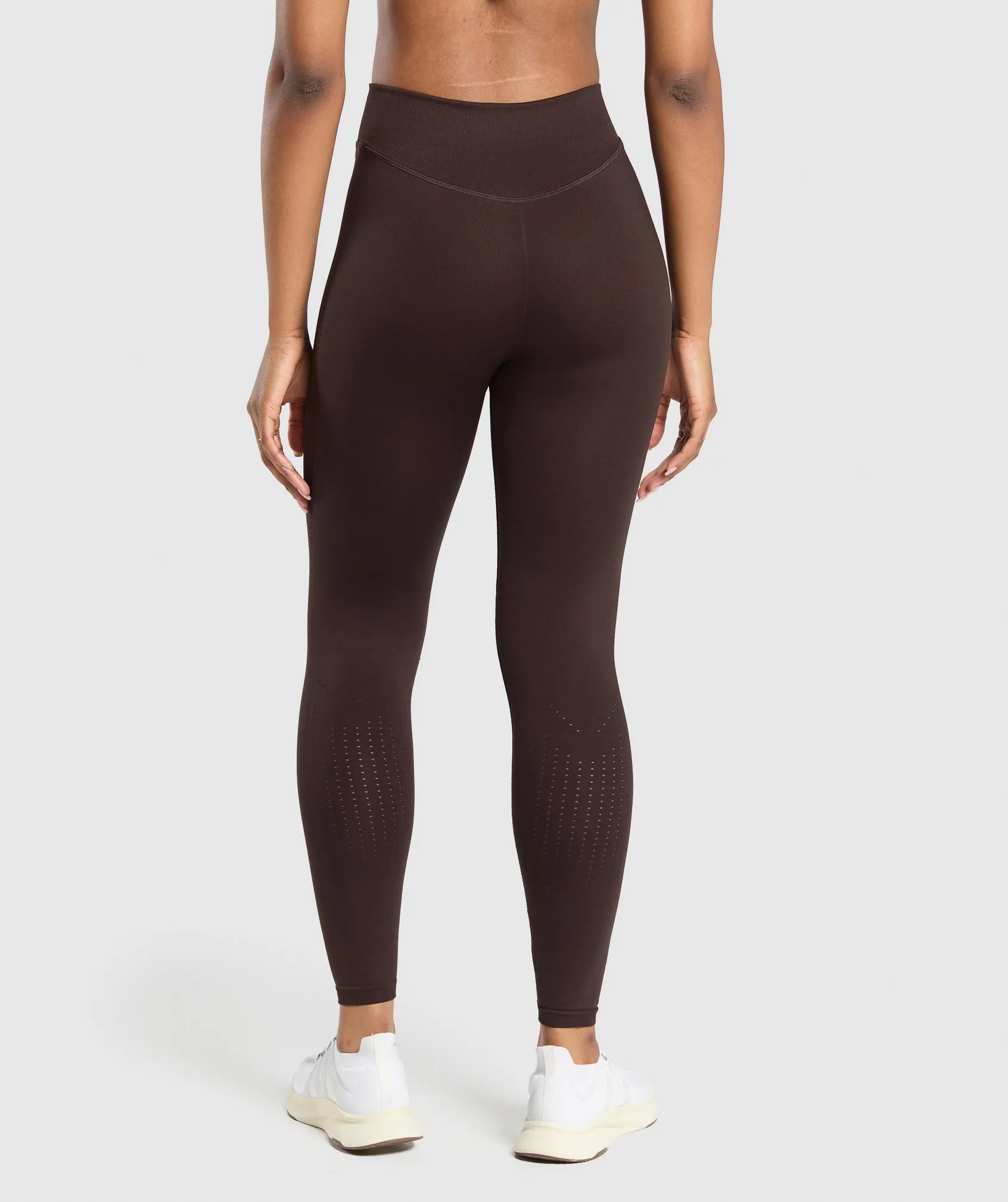 Gymshark Sweat Seamless Leggings - Heritage Brown