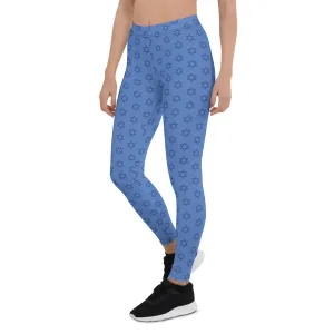 Hanukkah Print Leggings