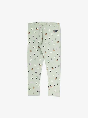 Heart Print Kids Leggings