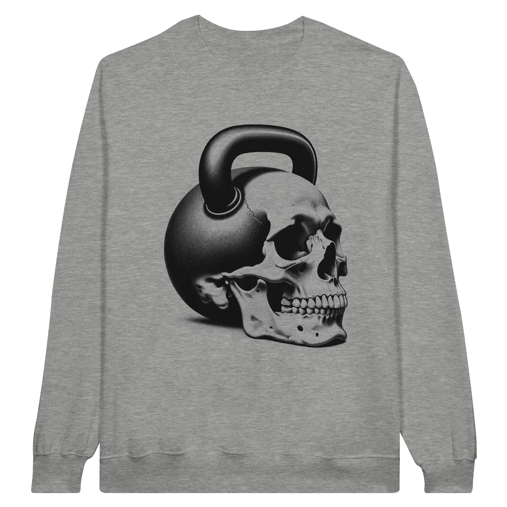 Heavy Skull Unisex Crewneck Sweatshirt