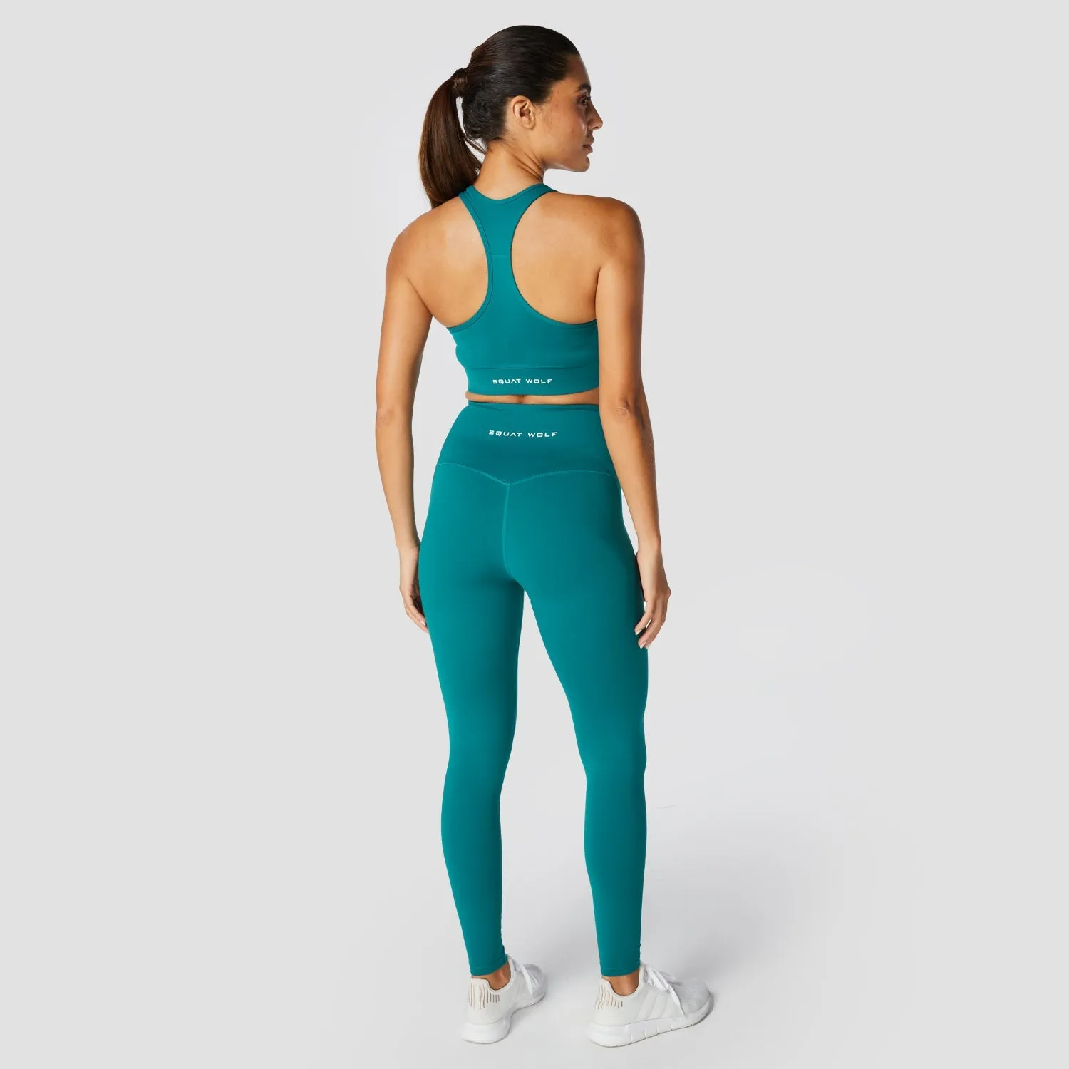 Hera High-Waisted Leggings - Teal