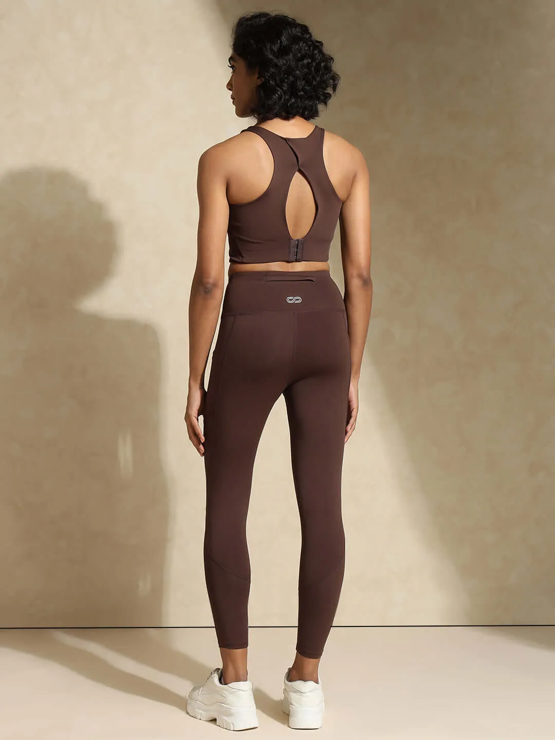 High Impact Action Bra & Aura Leggings Java