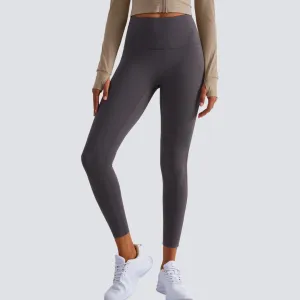 High-Rise Essential Leggings - Dark Grey