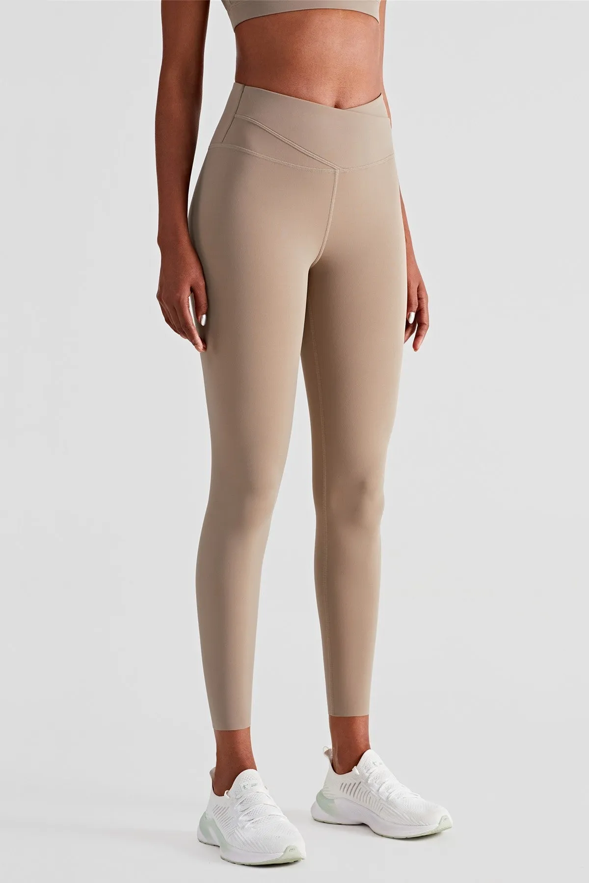 High Waist Crossover Leggings