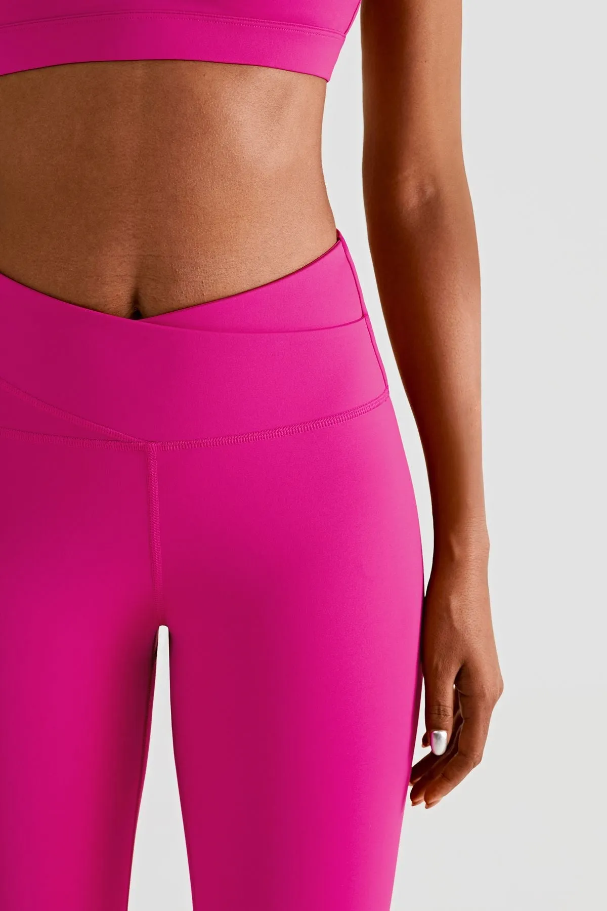 High Waist Crossover Leggings