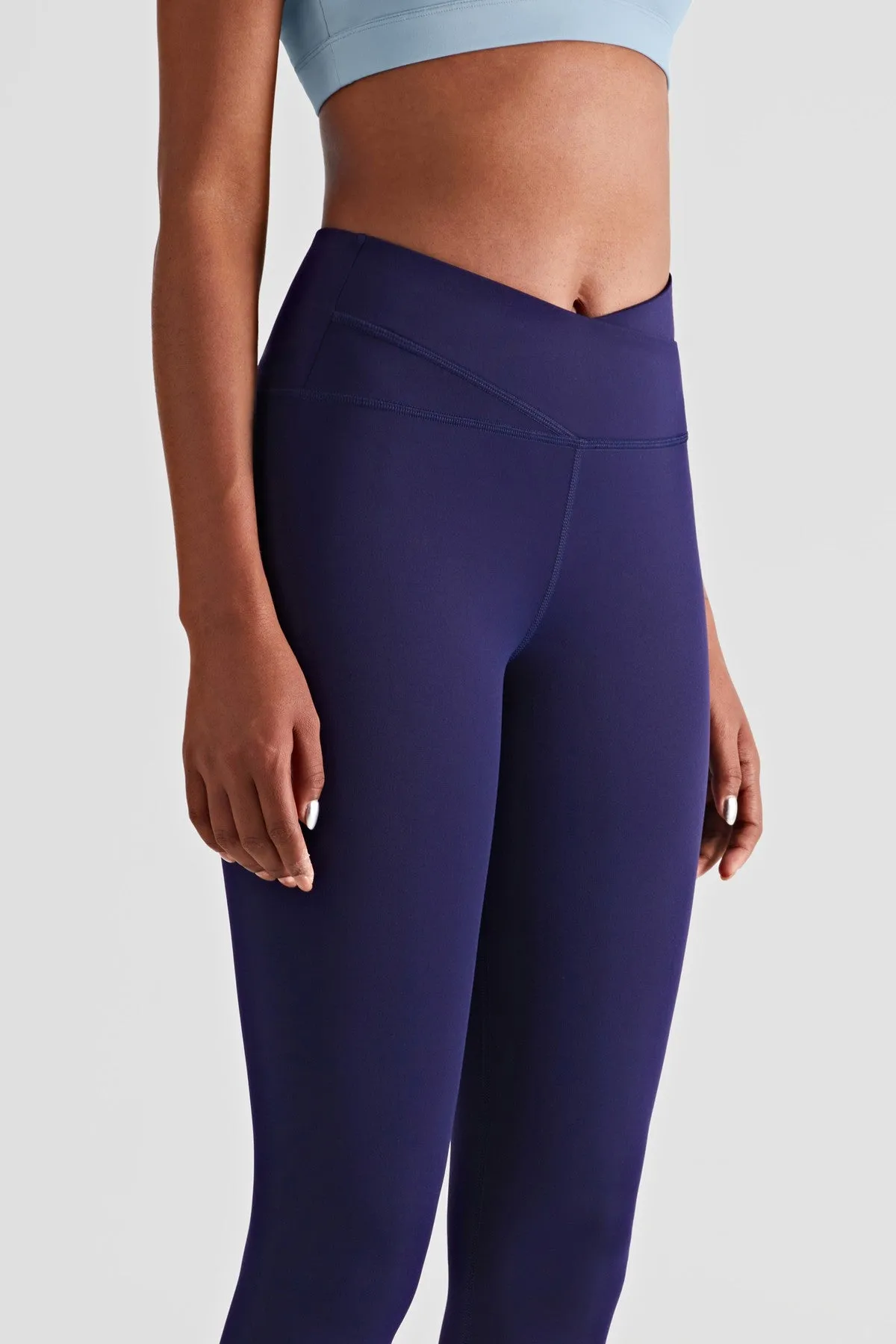 High Waist Crossover Leggings