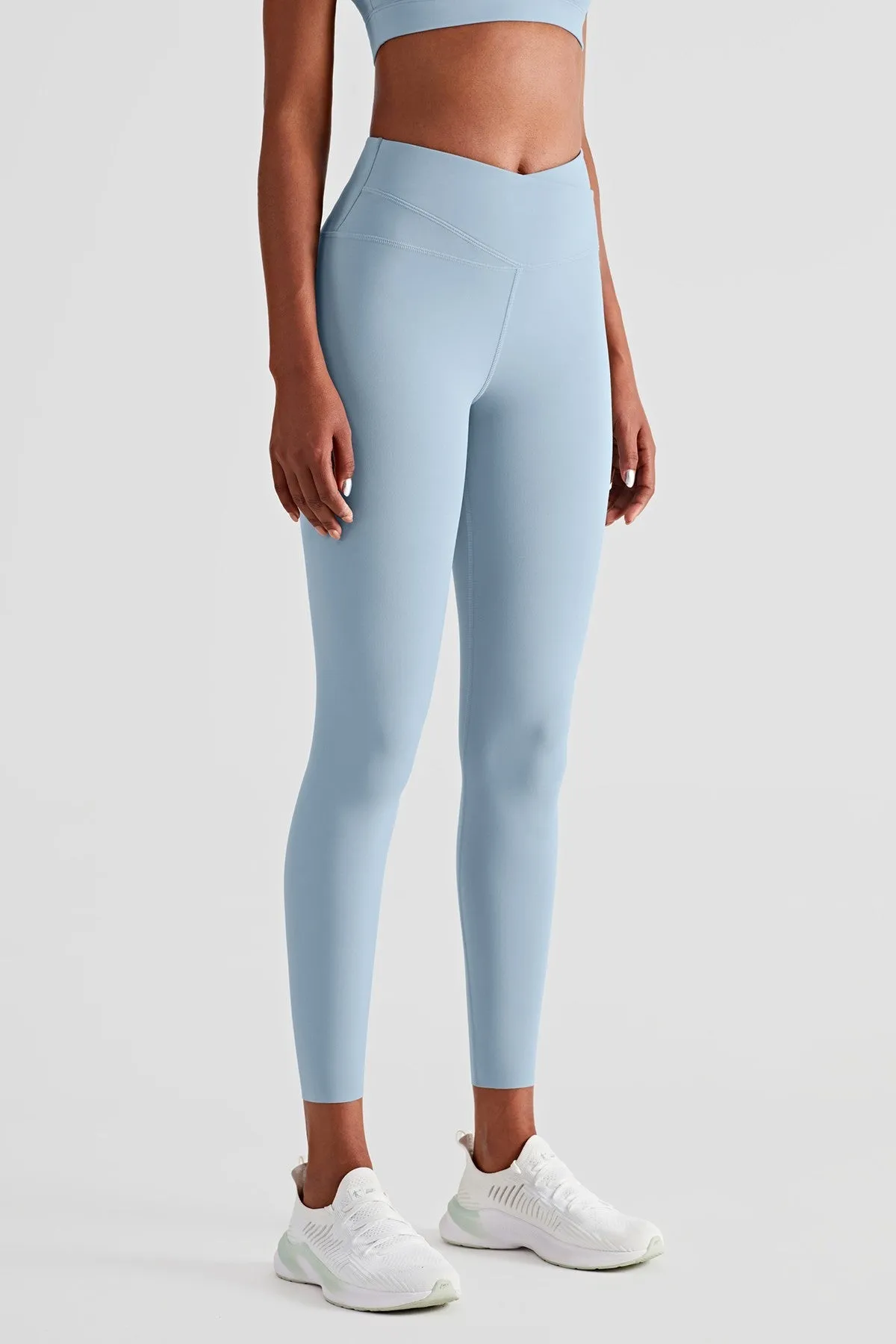 High Waist Crossover Leggings