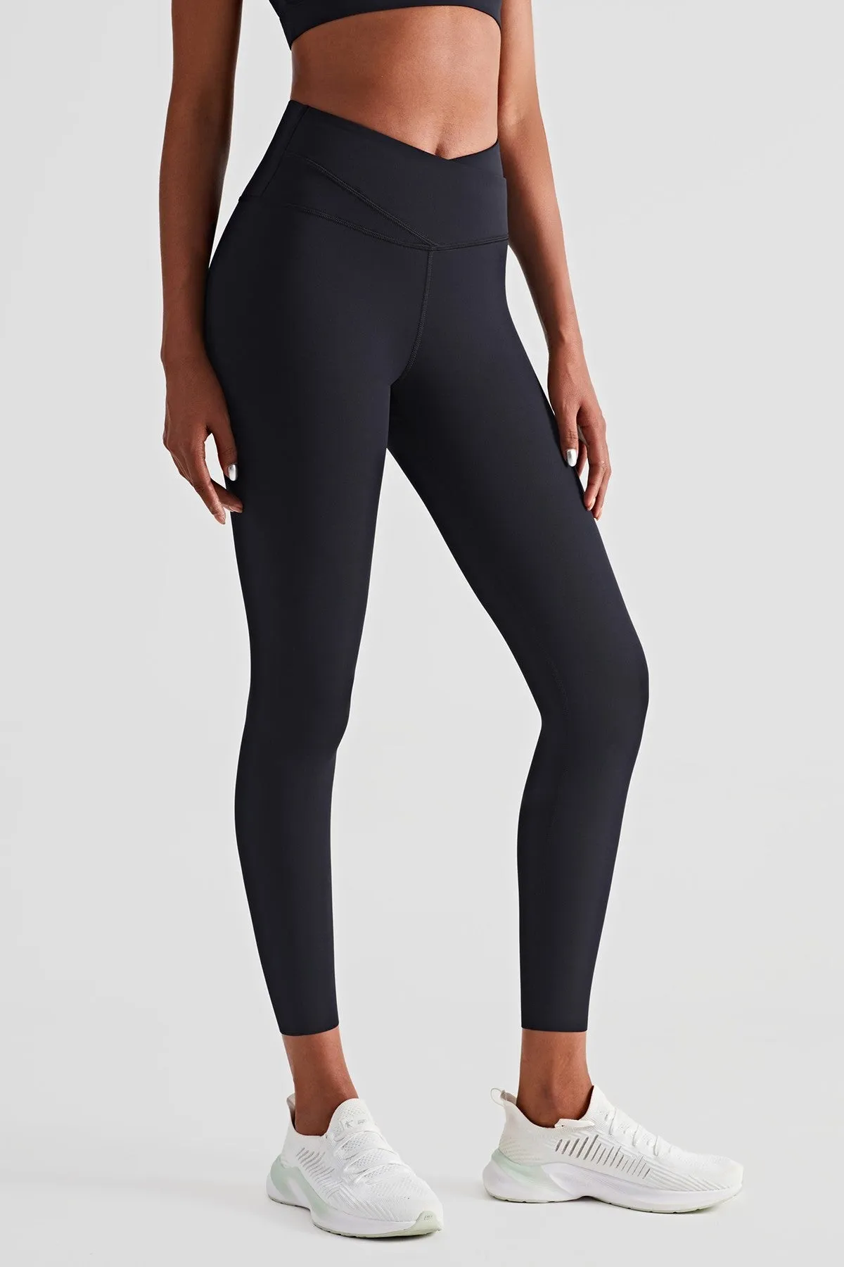 High Waist Crossover Leggings