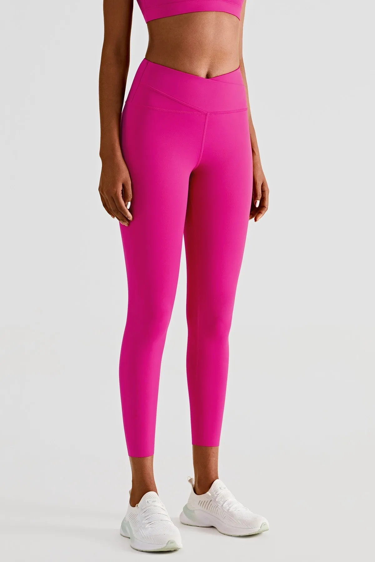 High Waist Crossover Leggings