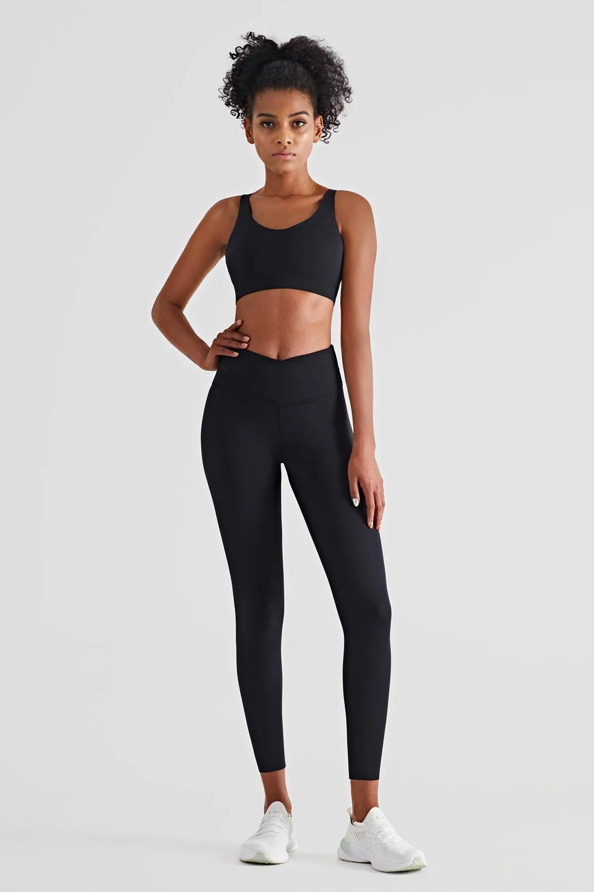 High Waist Crossover Leggings