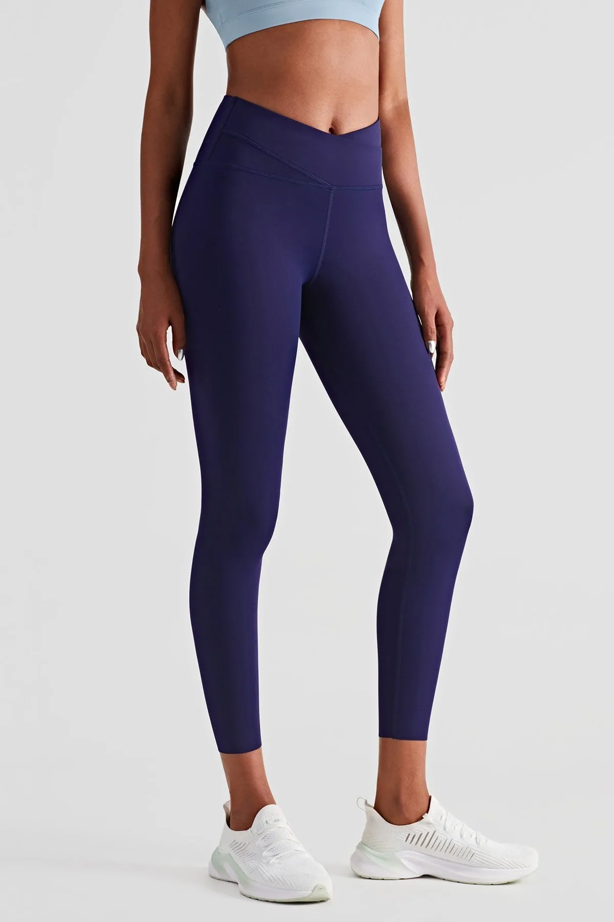 High Waist Crossover Leggings