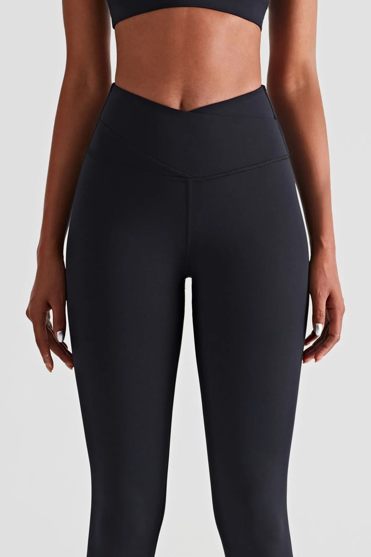 High Waist Crossover Leggings