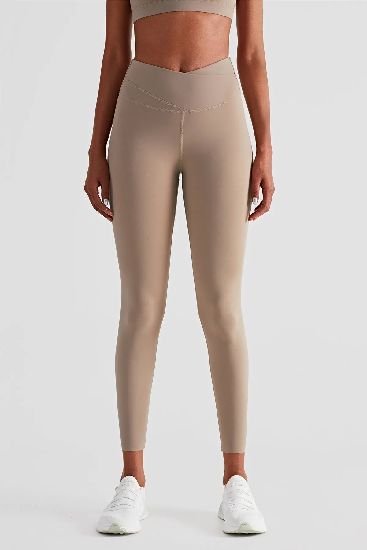 High Waist Crossover Leggings